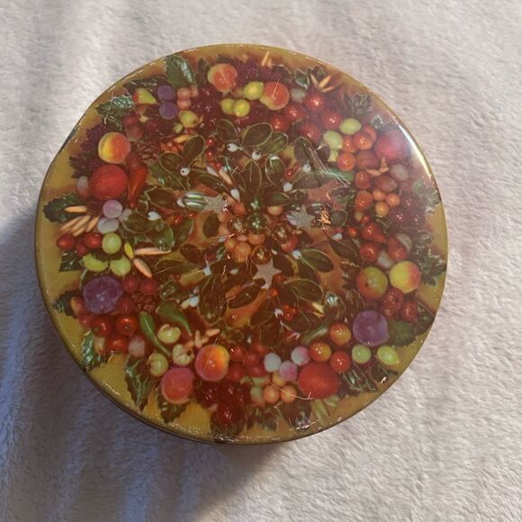 Vintage can with lid - Picture 2 of 3